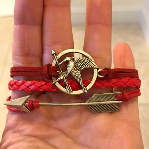 Ashley Bridget Hunger Games Mockingjay Bracelet